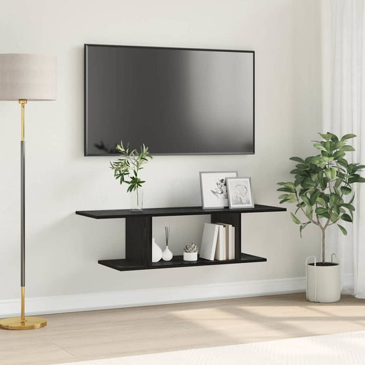 TV-Schränk Schwarz 103 x 30 x 26,5 cm Holzwerkstoff