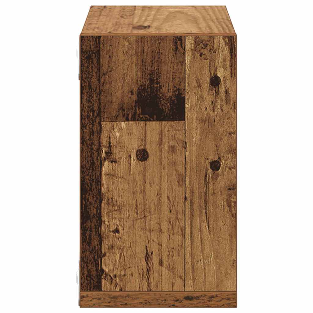 Wandregale 4 pcs Altholz 26 x 15 x 26 cm Holzwerkstoff