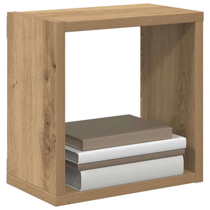 Wandregale 4 pcs Artisan-Eiche 26 x 15 x 26 cm Holzwerkstoff