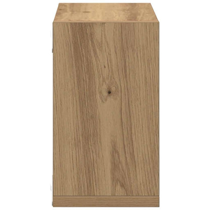 Wandregale 4 pcs Artisan-Eiche 26 x 15 x 26 cm Holzwerkstoff