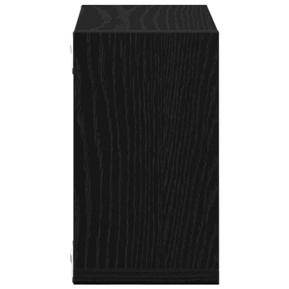 Wandregale 2 pcs Schwarze Eiche 26 x 15 x 26 cm Holzwerkstoff