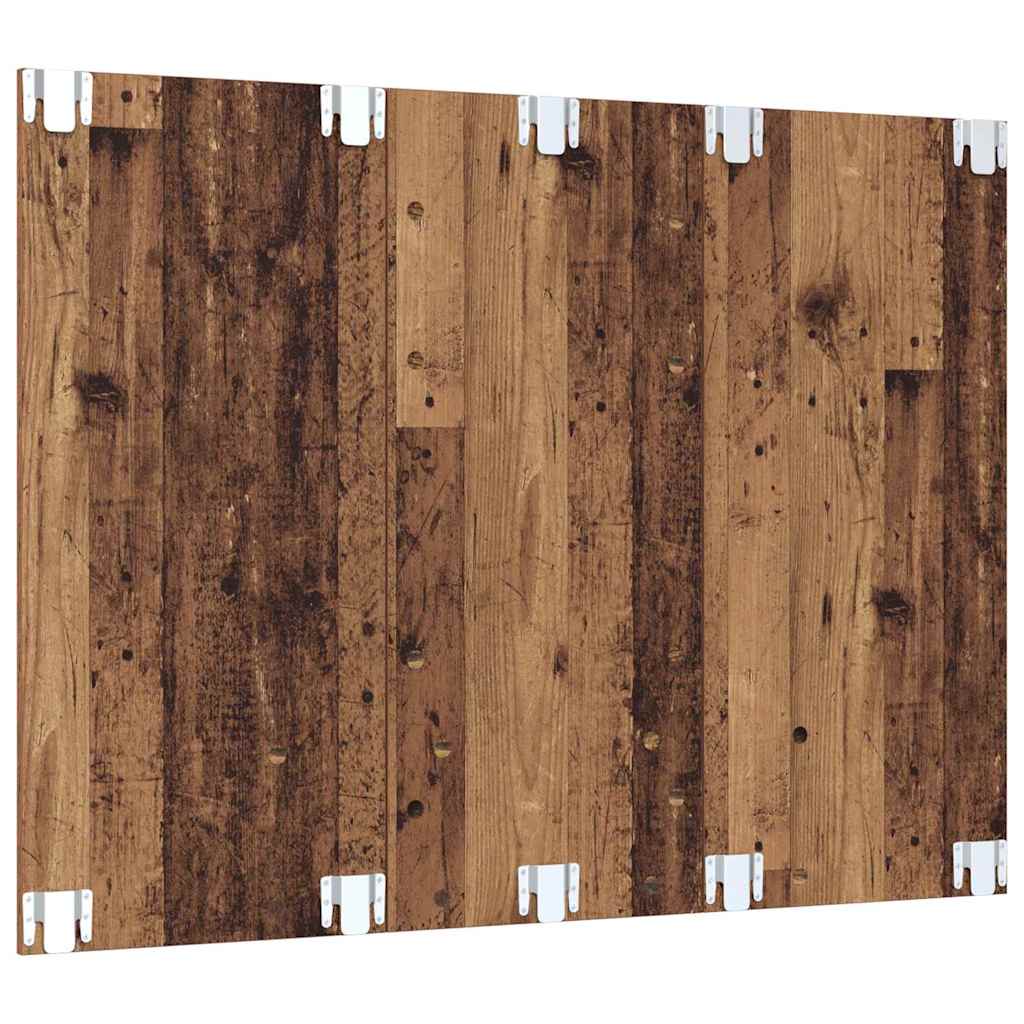 Wand TV Schrank Altholz 120 x 23.5 x 90 cm Holzwerkstoff