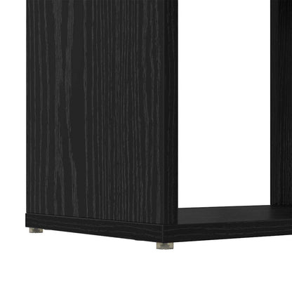 Unterhaltungszentrum Schwarz 60 x 24 x 124 cm Holzwerkstoff