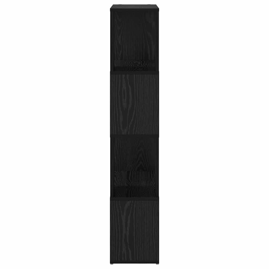 Unterhaltungszentrum Schwarz 60 x 24 x 124 cm Holzwerkstoff