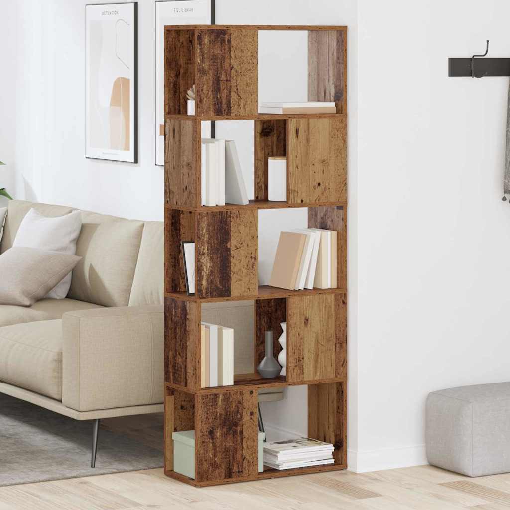 Unterhaltungszentrum Braun 60 x 24 x 155 cm Holzwerkstoff