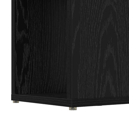 Unterhaltungszentrum Schwarz 60 x 24 x 155 cm Holzwerkstoff