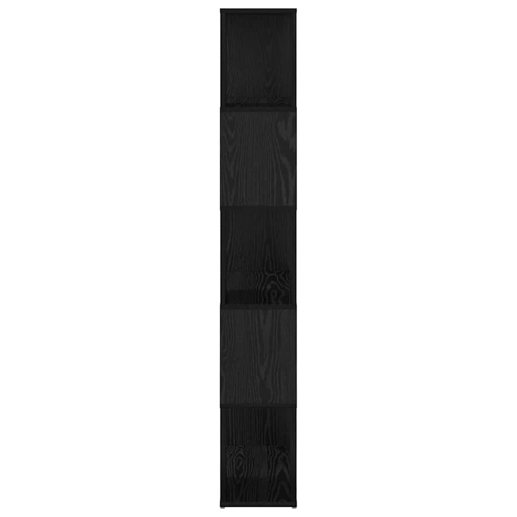 Unterhaltungszentrum Schwarz 60 x 24 x 155 cm Holzwerkstoff