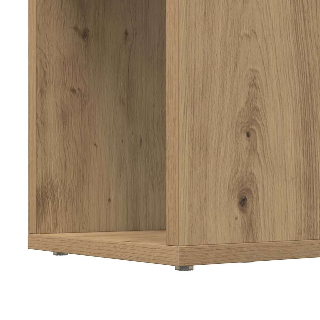 Unterhaltungszentrum Braun 80 x 24 x 124 cm Holzwerkstoff