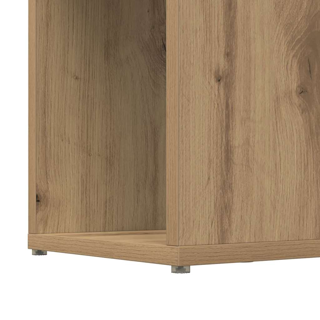 Unterhaltungszentrum Braun 80 x 24 x 155 cm Holzwerkstoff