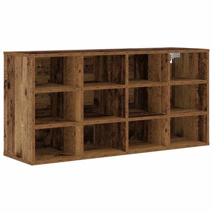 Schuhschrank mit Regal Altholz 103 x 30 x 51 cm Holzwerkstoff