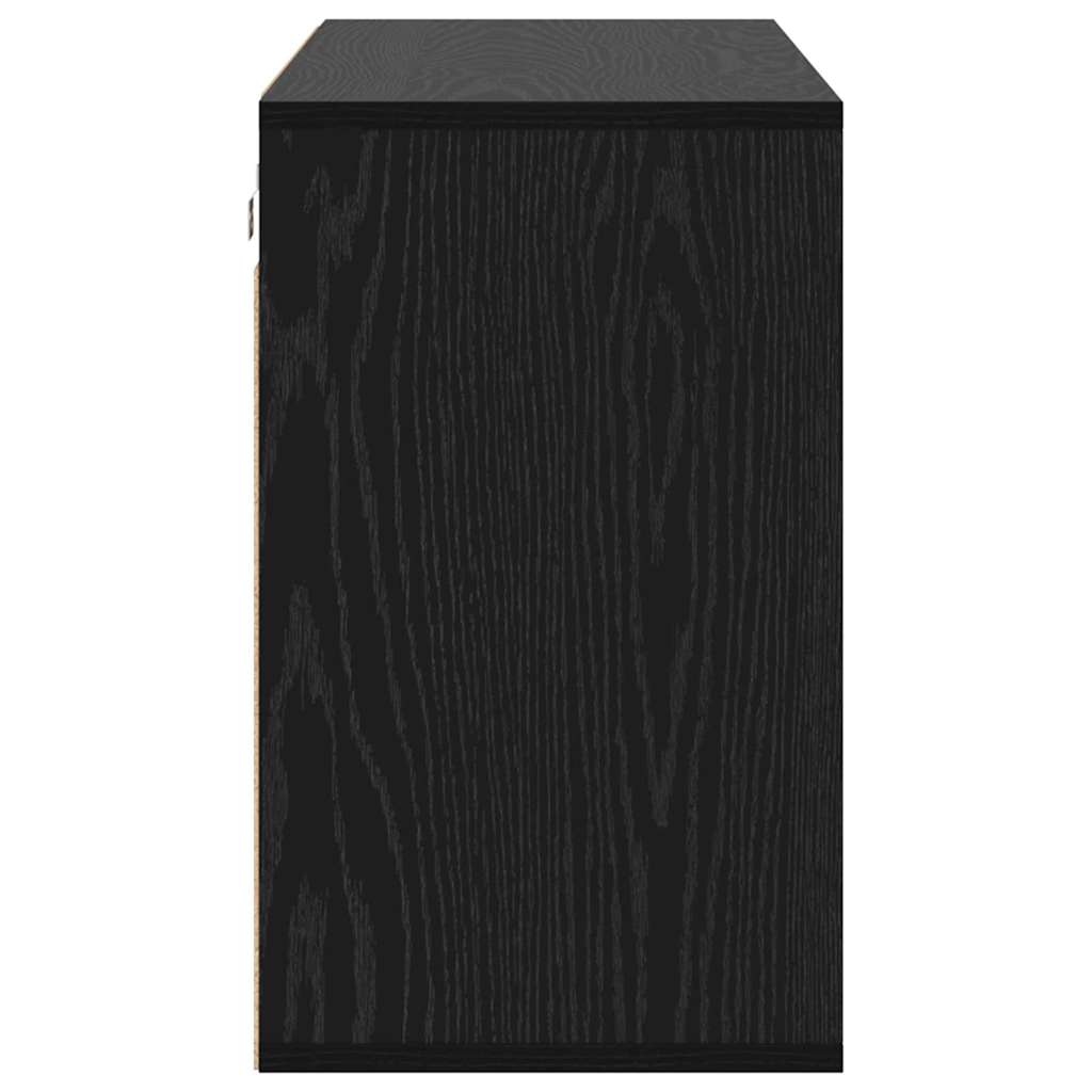 Schuhschrank Schwarze Eiche 103 x 30 x 51 cm Holzwerkstoff