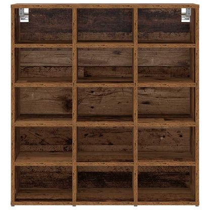 Schuhschrank Altholz 77,5 x 30 x 83,5 cm Holzwerkstoff