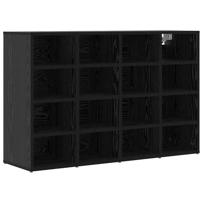 Schuhschrank Schwarze Eiche 103 x 30 x 67 cm Holzwerkstoff