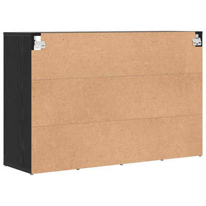 Schuhschrank Schwarze Eiche 103 x 30 x 67 cm Holzwerkstoff