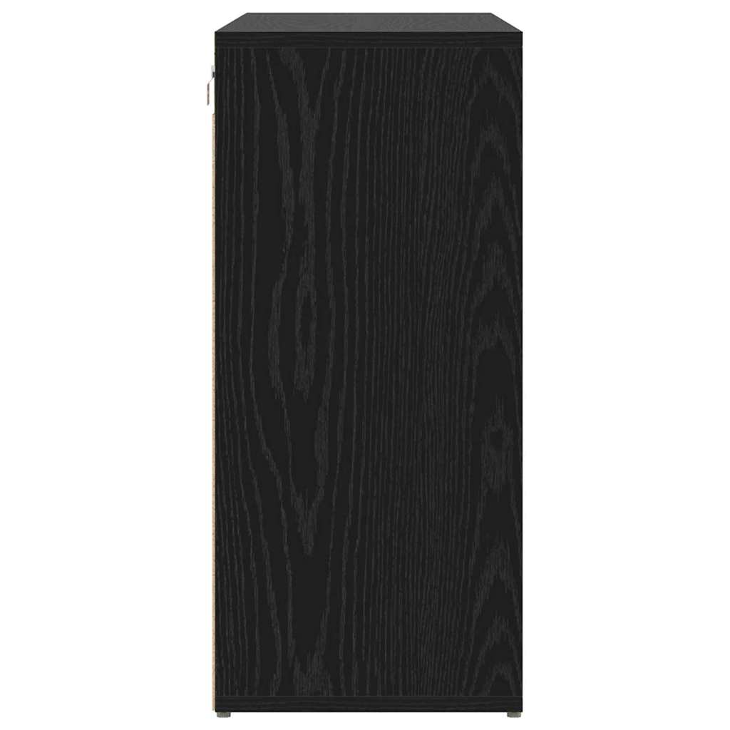 Schuhschrank Schwarze Eiche 103 x 30 x 67 cm Holzwerkstoff