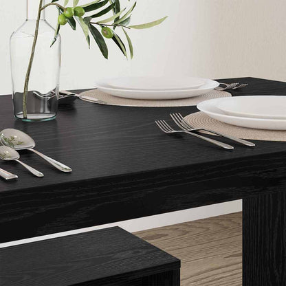 Essgruppe 2 pcs Schwarze Eiche 97 x 47 x 75 cm Holzwerkstoff
