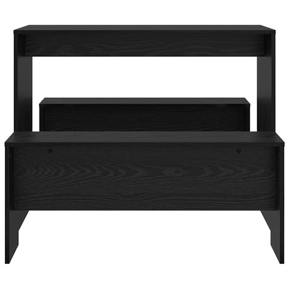 Essgruppe 2 pcs Schwarze Eiche 97 x 47 x 75 cm Holzwerkstoff