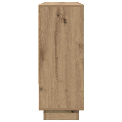 Sideboard Eiche handwerklich 97 x 29 x 75 cm Holzwerkstoff