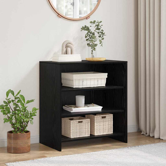 Sideboard Schwarz 70 x 41 x 75 cm Holzwerkstoff