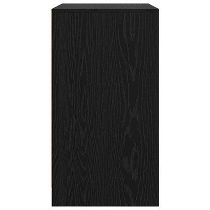 Sideboard Schwarz 70 x 41 x 75 cm Holzwerkstoff