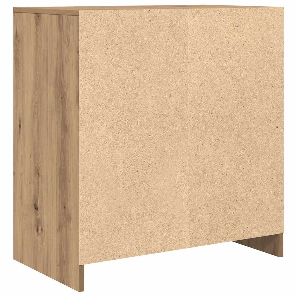 Sideboard Eiche handwerklich 70 x 41 x 75 cm Holzwerkstoff