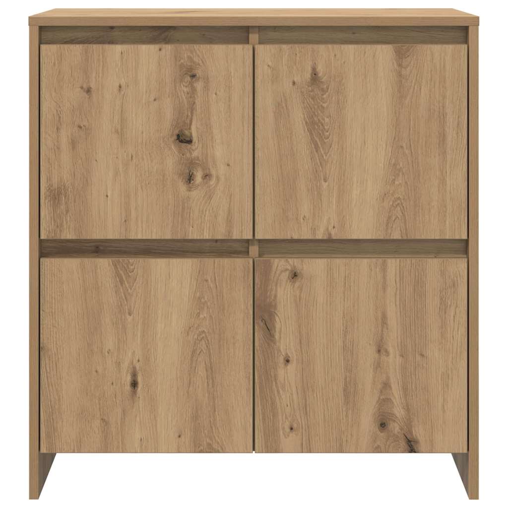 Sideboard Eiche handwerklich 70 x 41 x 75 cm Holzwerkstoff