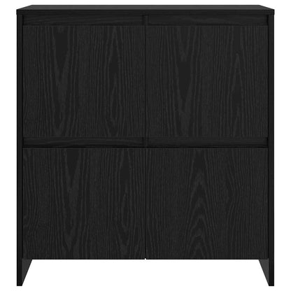 Sideboard Schwarze Eiche 70 x 41 x 75 cm Holzwerkstoff