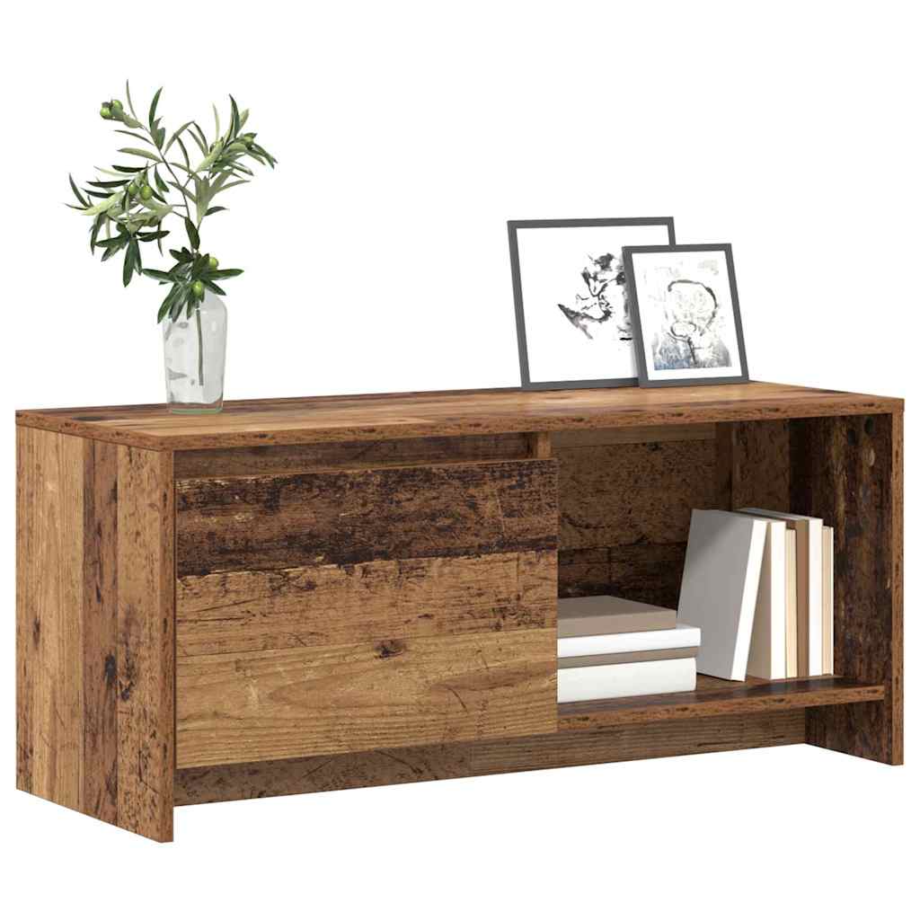 TV-Ständer Altholz 90 x 35 x 40 cm Holzwerkstoff