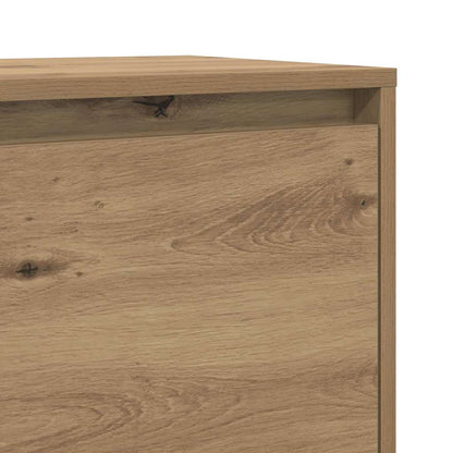 TV-Ständer Eiche handwerklich 90 x 35 x 40 cm Holzwerkstoff