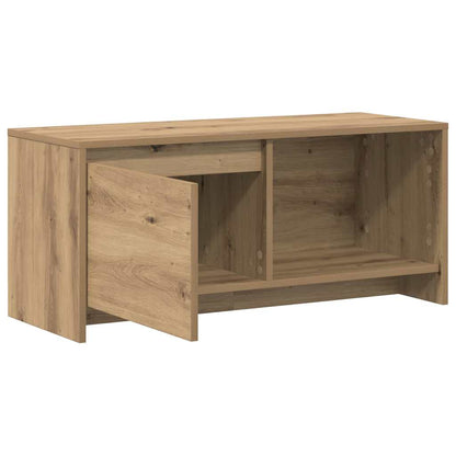 TV-Ständer Eiche handwerklich 90 x 35 x 40 cm Holzwerkstoff