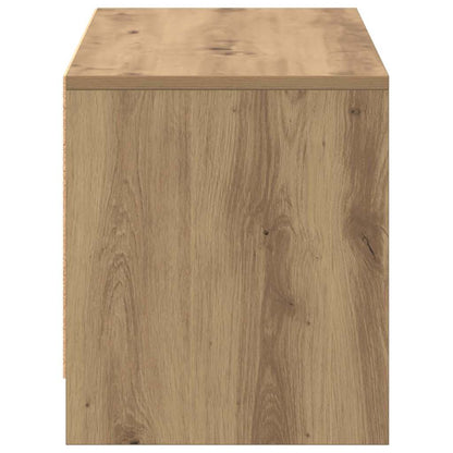 TV-Ständer Eiche handwerklich 90 x 35 x 40 cm Holzwerkstoff