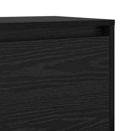 TV-Ständer Schwarze Eiche 90 x 35 x 40 cm Holzwerkstoff