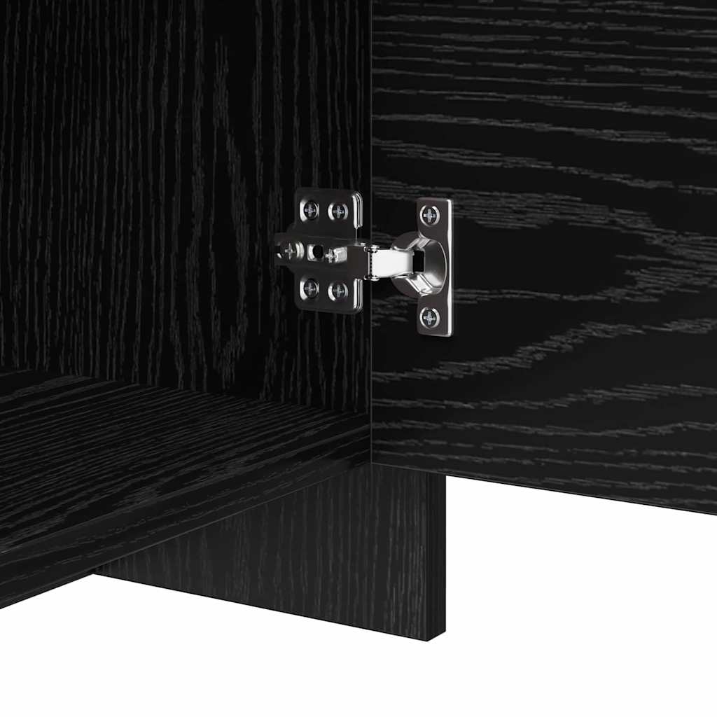 TV-Ständer Schwarze Eiche 90 x 35 x 40 cm Holzwerkstoff