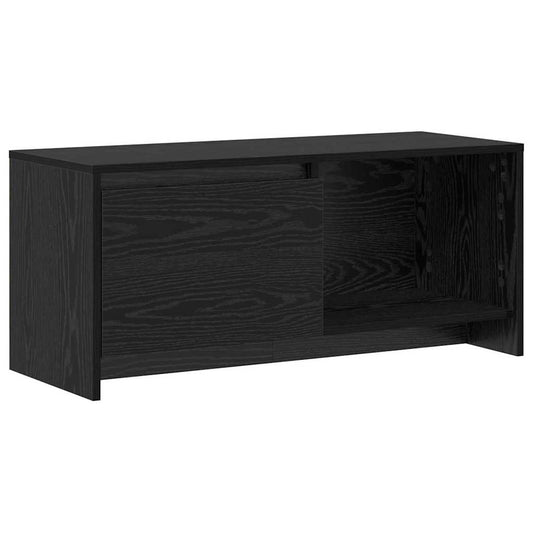 TV-Ständer Schwarze Eiche 90 x 35 x 40 cm Holzwerkstoff