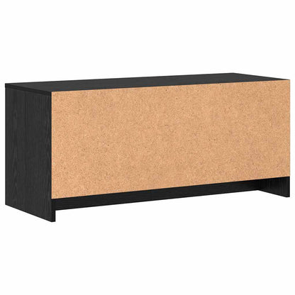 TV-Ständer Schwarze Eiche 90 x 35 x 40 cm Holzwerkstoff