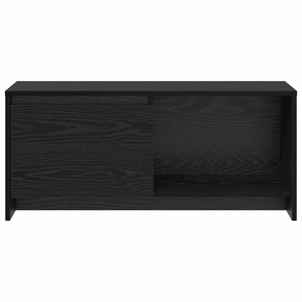 TV-Ständer Schwarze Eiche 90 x 35 x 40 cm Holzwerkstoff