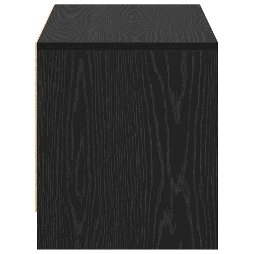 TV-Ständer Schwarze Eiche 90 x 35 x 40 cm Holzwerkstoff