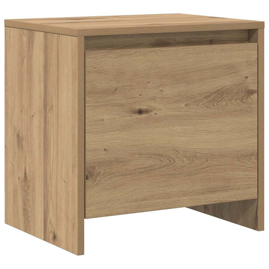 Nachttisch Eiche handwerklich 45 x 34 x 44.5 cm Holzwerkstoff