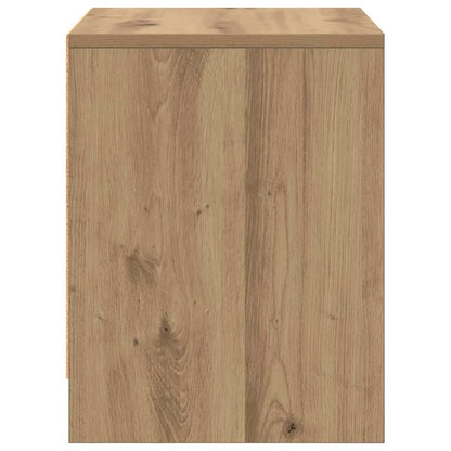 Nachttisch Eiche handwerklich 45 x 34 x 44.5 cm Holzwerkstoff