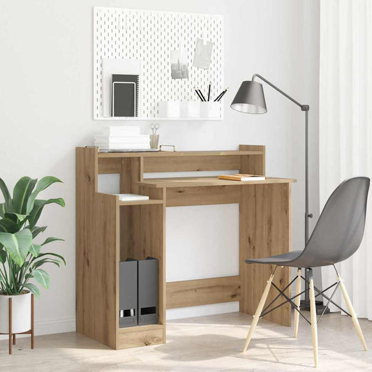 Schreibtisch Eiche handwerklich 97 x 45 x 90 cm Holzwerkstoff