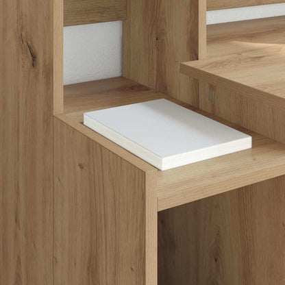 Schreibtisch Eiche handwerklich 97 x 45 x 90 cm Holzwerkstoff