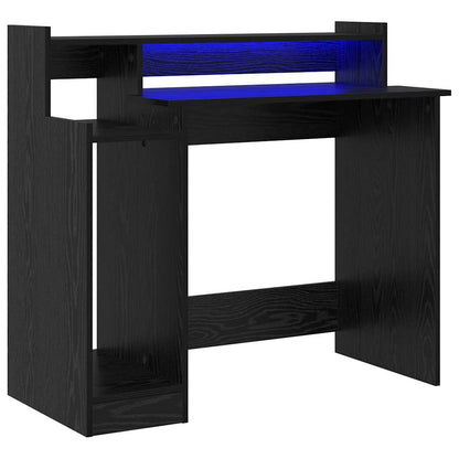 Schreibtisch Schwarze Eiche 97 x 45 x 90 cm Holzwerkstoff
