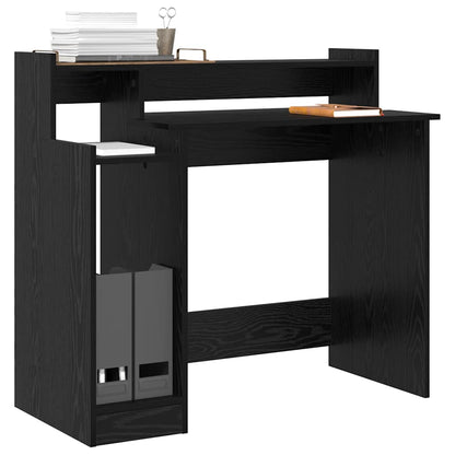 Schreibtisch Schwarze Eiche 97 x 45 x 90 cm Holzwerkstoff