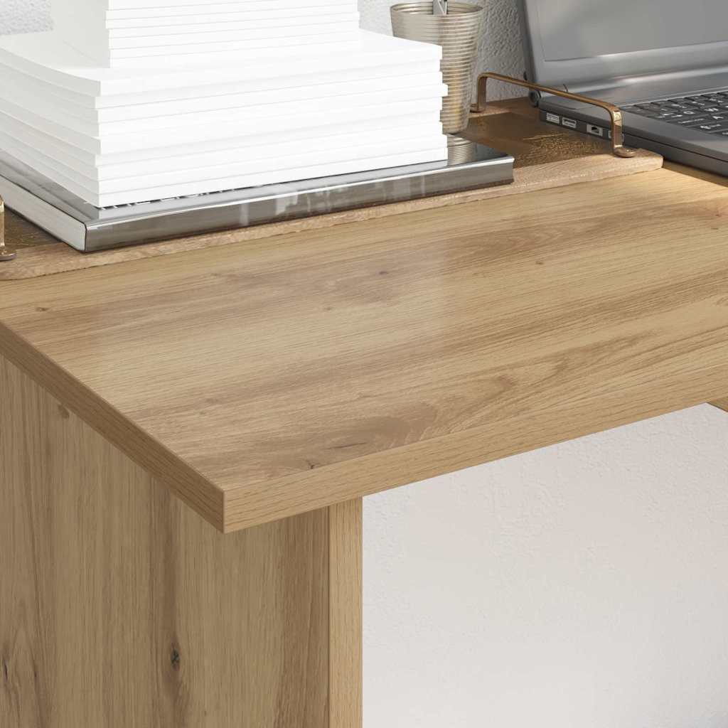 Schreibtisch Eiche handwerklich 100 x 50 x 76 cm Holzwerkstoff