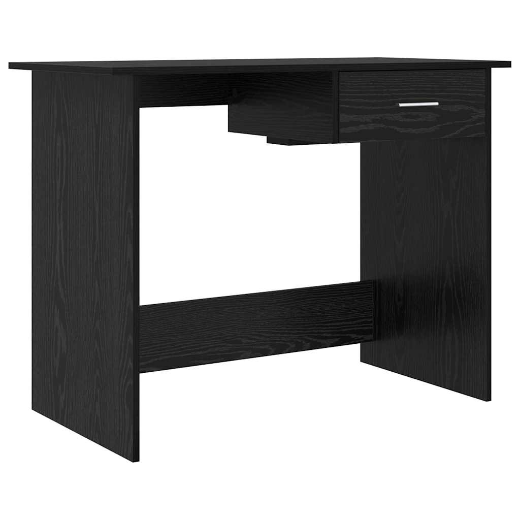 Schreibtisch Schwarze Eiche 100 x 50 x 76 cm Holzwerkstoff