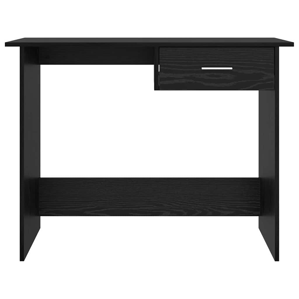 Schreibtisch Schwarze Eiche 100 x 50 x 76 cm Holzwerkstoff