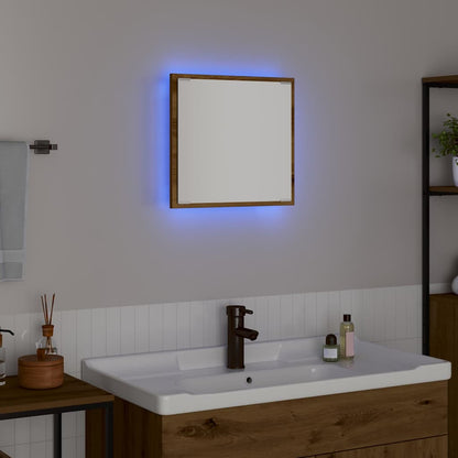 LED Badezimmer Spiegel Artisan-Eiche 40 x 8.5 x 37 cm