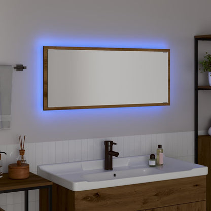 Spiegel Artisan-Eiche 90 x 8.5 x 37 cm Holzwerkstoff
