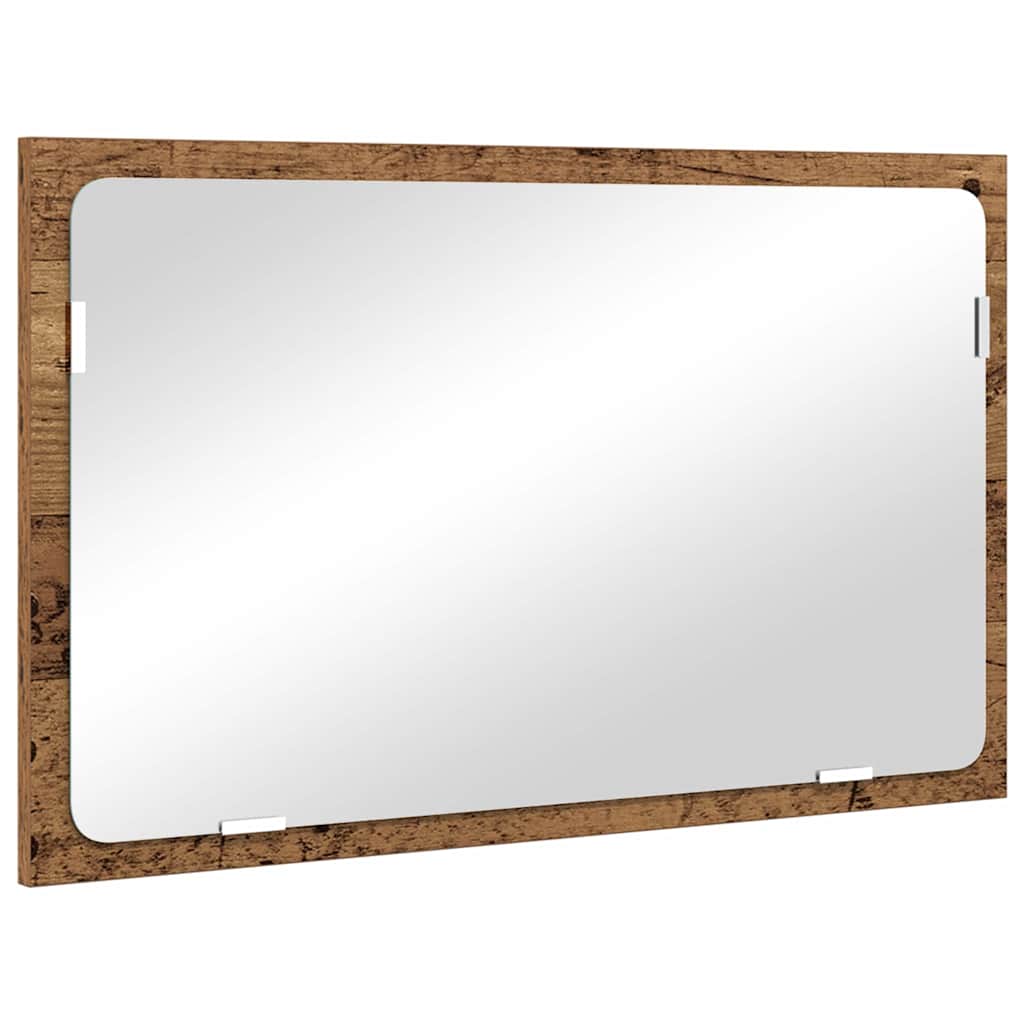 Badezimmermöbelset 2 pcs Altholz 57 x 37 x 45 cm Holzwerkstoff