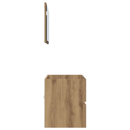 Badezimmermöbelset 2 pcs Artisan Eiche 57 x 37 x 45 cm